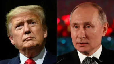 ABD Başkanı Donald Trump ile Rusya Devlet Başkanı Vladimir Putin,