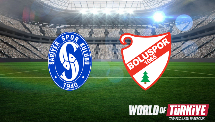 Sarıyer-Boluspor maçı 16 Ağustos 2025’te saat 19.00’da! TRT SPOR ve