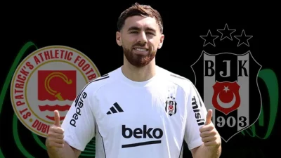 Beşiktaş’ın Benfica’dan kiraladığı Orkun Kökçü, UEFA Avrupa Konferans Ligi elemesinde