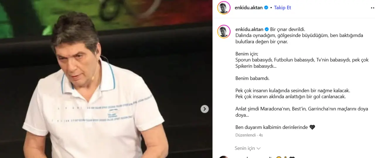 Ümit Aktan’ın Oğlu Kim? Enkidu Aktan Kimdir, Annesi Kim, Kaç Yaşında, Mesleği Ne, Ne İş Yapıyor?
