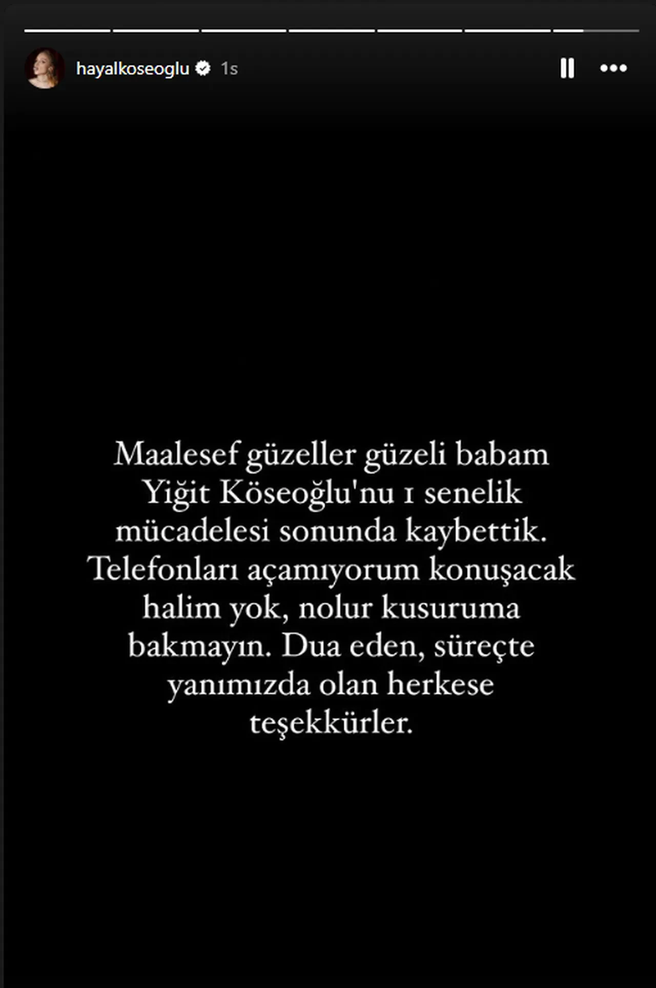 Yiğit Köseoğlu (Hayal Köseoğlu'nun babası) kimdir, neden öldü, kaç yaşındaydı, aslen nereli?