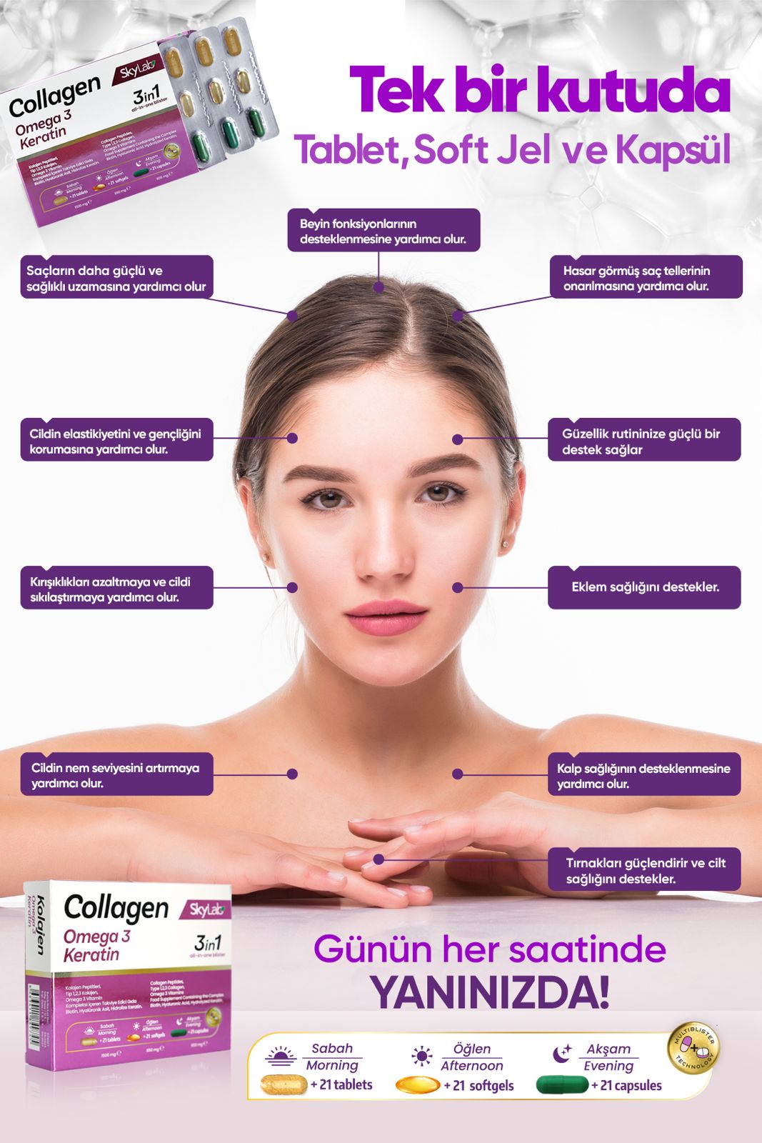 Skylab’tan Kolajen, Omega 3 ve Vitamin Destekli Yeni Nesil Formül: Organik İçeriğiyle Piyasada İlgi Görüyor Skylab’tan Kolajen, Omega 3 ve Vitamin Destekli Yeni Nesil Formül: Organik İçeriğiyle Piyasada İlgi Görüyor