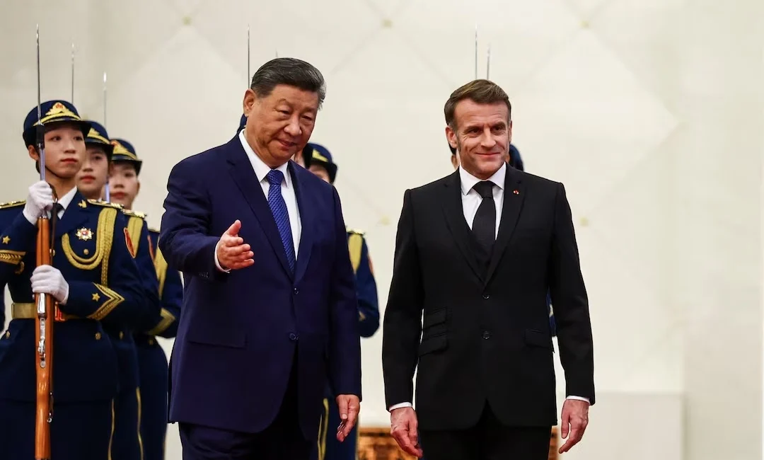 Fransa Cumhurbaşkanı Emmanuel Macron, Çin Devlet Başkanı Xi Jinping’e Ukrayna’da