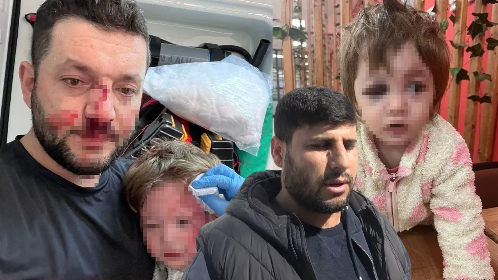 Yalova’nın Çınarcık ilçesinde çocuk gürültüsü nedeniyle başlayan komşu kavgasında 14