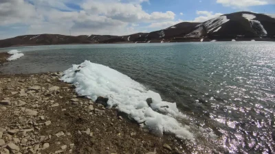 Sibirya üzerinden gelen dondurucu hava dalgası Van’da termometreleri yerle bir
