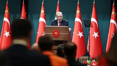 Cumhurbaşkanlığı Külliyesi’nde bugün gerçekleştirilecek olan Kabine toplantısı için geri sayım