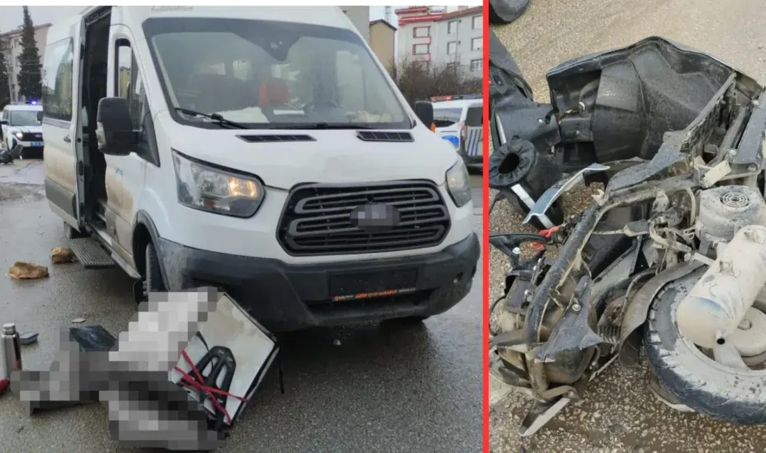 Karabük’te meydana gelen feci trafik kazasında öğrenci servisi ile çarpışan