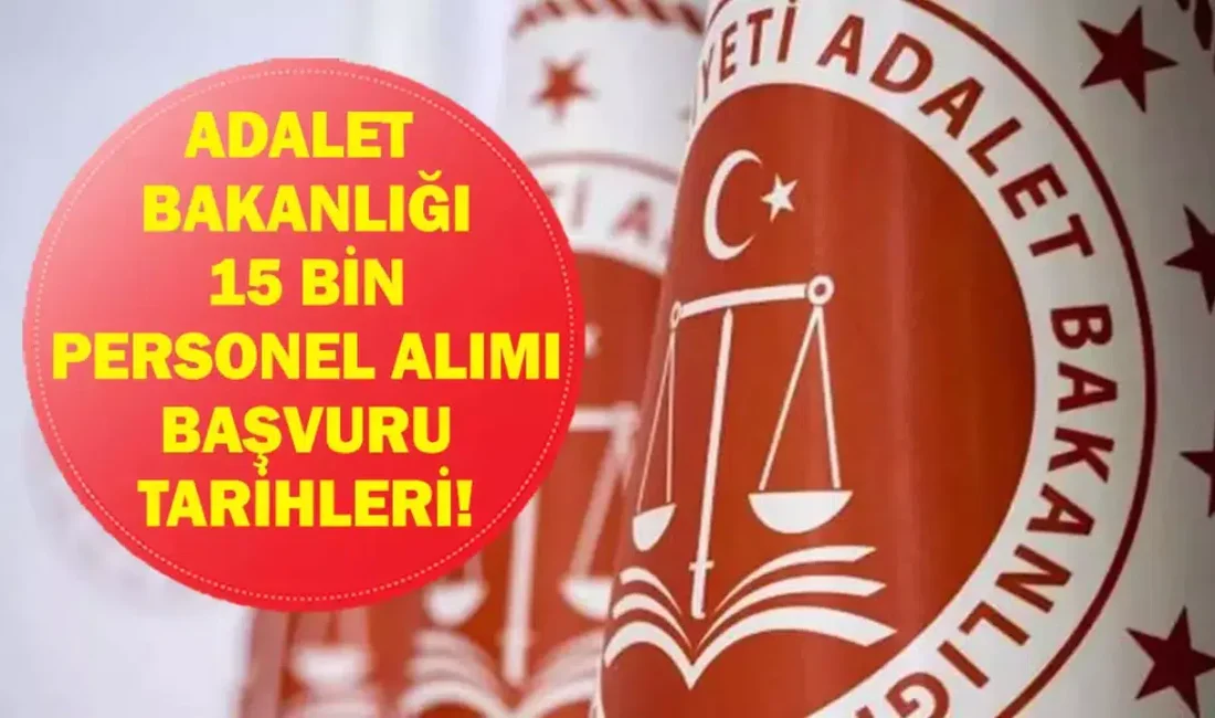 Adalet Bakanlığı bünyesinde memur olma hayali kuran on binlerce aday
