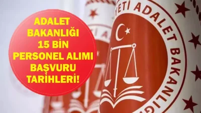 Adalet Bakanlığı bünyesinde memur olma hayali kuran on binlerce aday