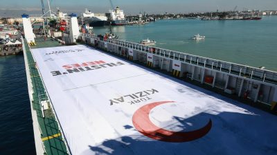 Türk Kızılay, Gazze’deki insani dramı hafifletmek için bugüne kadar gönderilen