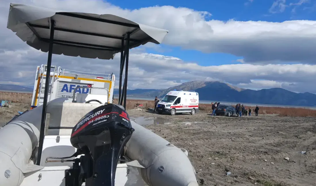 Isparta’nın Senirkent ilçesinde balık tutmak amacıyla Eğirdir Gölü’ne açılan 64