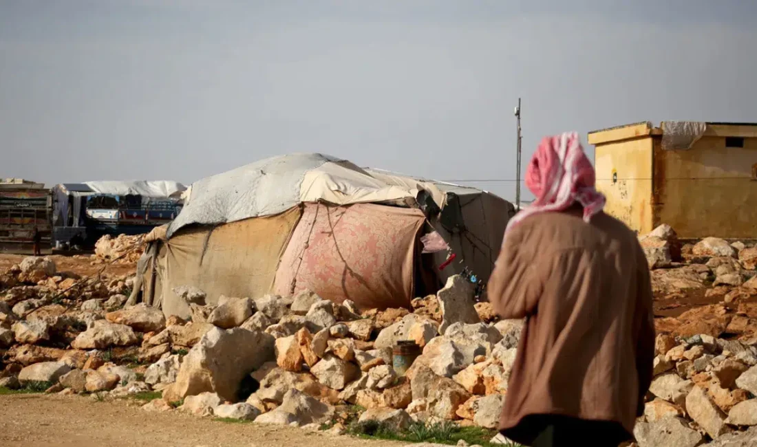 Beşşar Esed rejiminin saldırıları nedeniyle evlerini terk etmek zorunda kalan