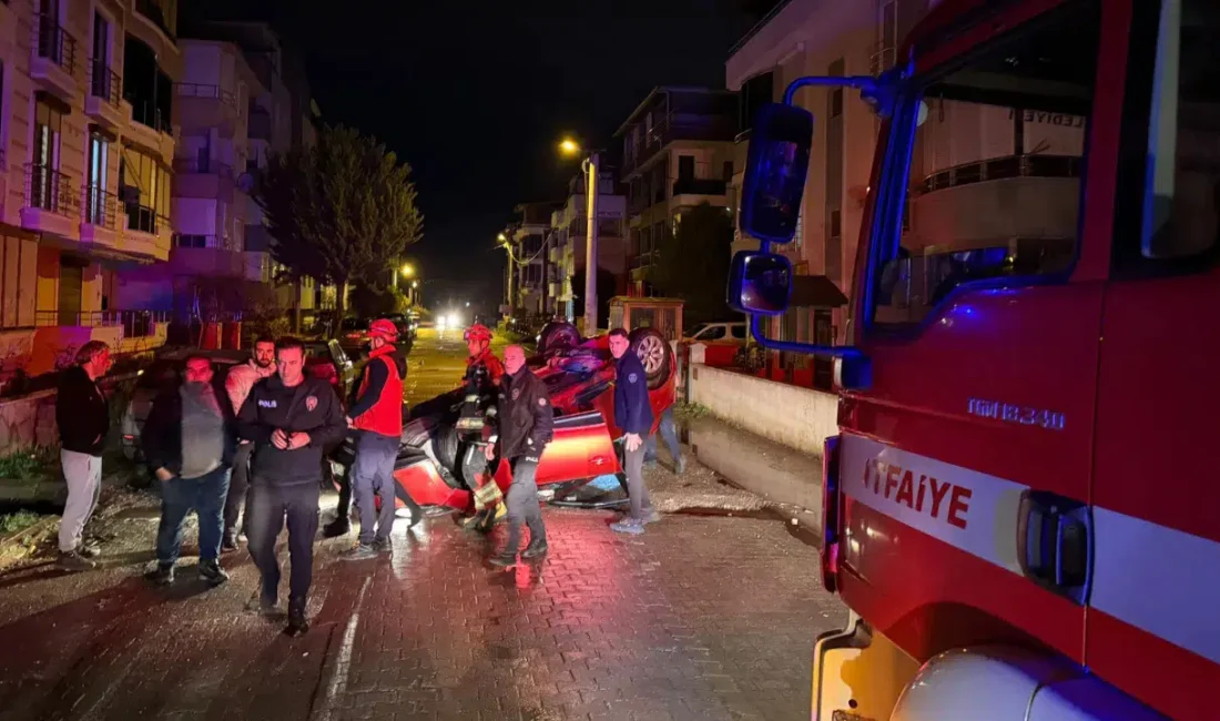 Balıkesir’in Edremit ilçesinde meydana gelen feci trafik kazasında, direksiyon hakimiyetini