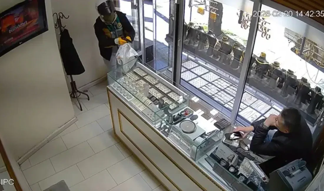 Bursa’nın Yenişehir ilçesinde bir kuyumcu dükkanına yönelik gerçekleştirilen silahlı yağma