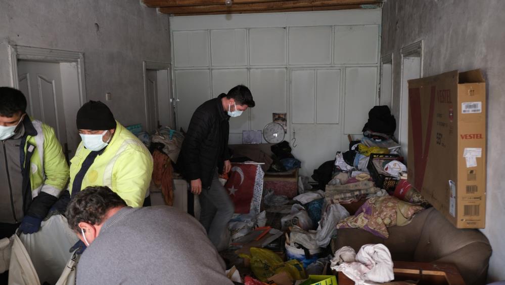 Yozgat’ın Sorgun ilçesinde gelen bir ihbar üzerine harekete geçen belediye