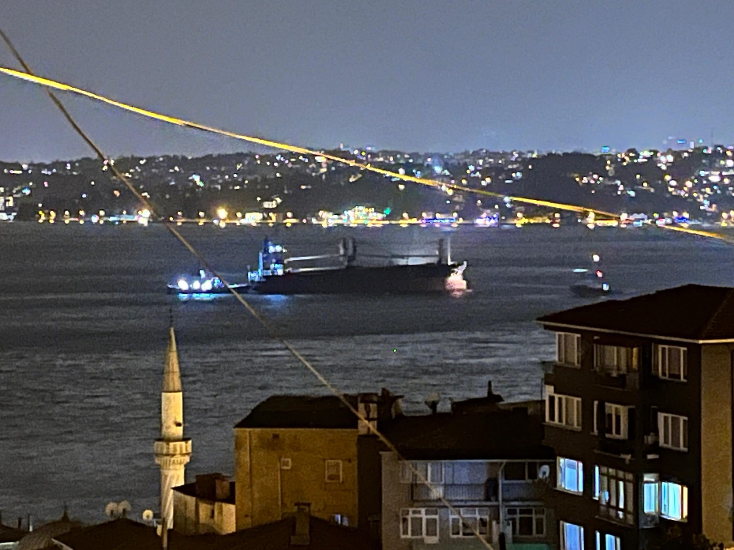 22 Ocak’ta Karadeniz’de İHA’larla vurulan, Şubat başında İstanbul’da karaya oturan