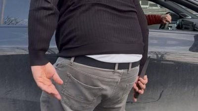 Küçükçekmece’de trafikte tartıştığı otomobil sürücüsüne bıçak çekerek tehditler savuran minibüs