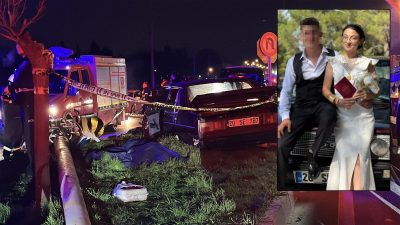 Burdur’da henüz altı ay önce dünya evine giren genç çiftin