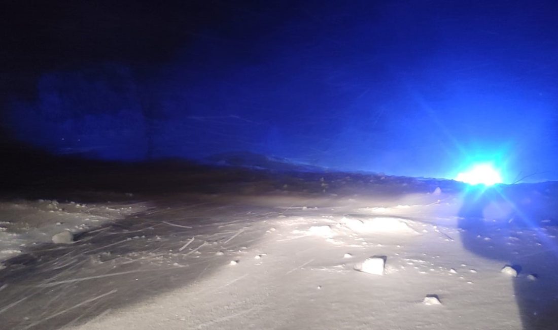 Giresun’u İç Anadolu’ya bağlayan kritik geçiş noktası Eğribel Tüneli girişinde