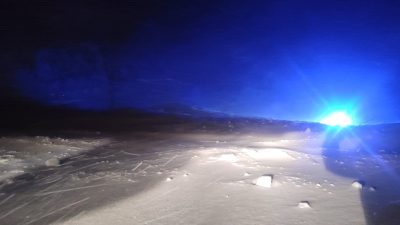 Giresun’u İç Anadolu’ya bağlayan kritik geçiş noktası Eğribel Tüneli girişinde