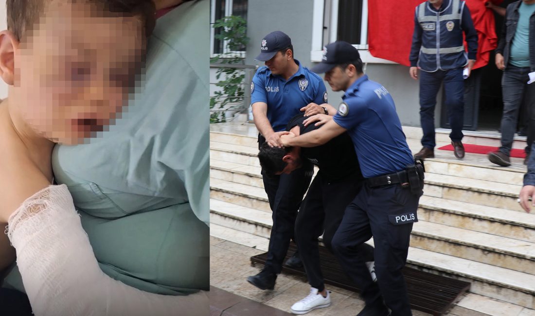 Denizli’nin Sarayköy ilçesinde henüz 2 yaşındaki Aren bebeğin feci şekilde