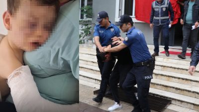 Denizli’nin Sarayköy ilçesinde henüz 2 yaşındaki Aren bebeğin feci şekilde