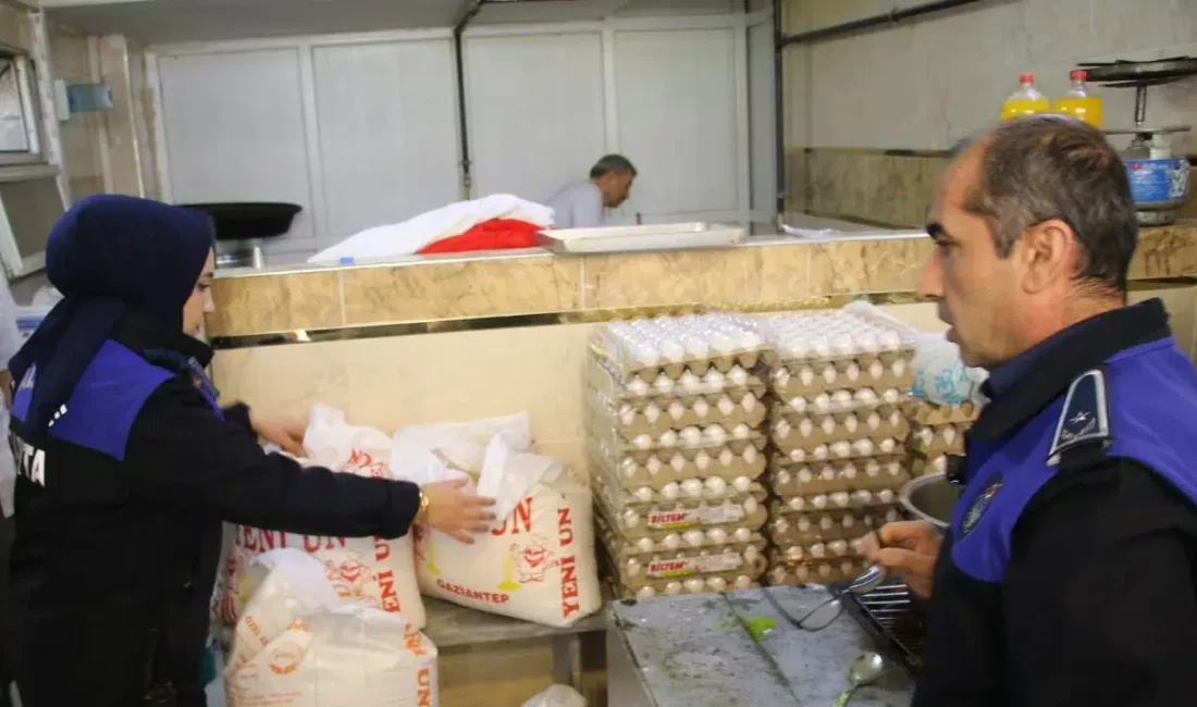 Şanlıurfa’nın Haliliye ilçesinde Ramazan ayı dolayısıyla artan tatlı üretimine yönelik