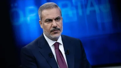 Türkiye’nin diplomasi trafiği hız kesmeden devam ederken Dışişleri Bakanı Hakan