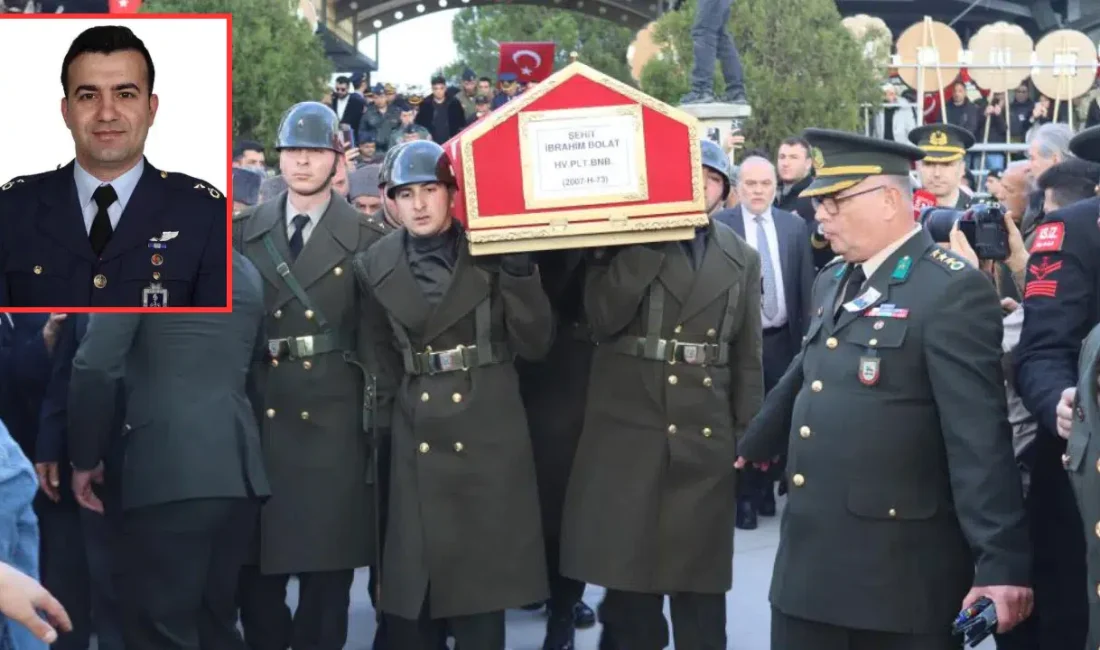 Balıkesir’de eğitim uçuşu esnasında meydana gelen trajik kaza kırıma uğrayan