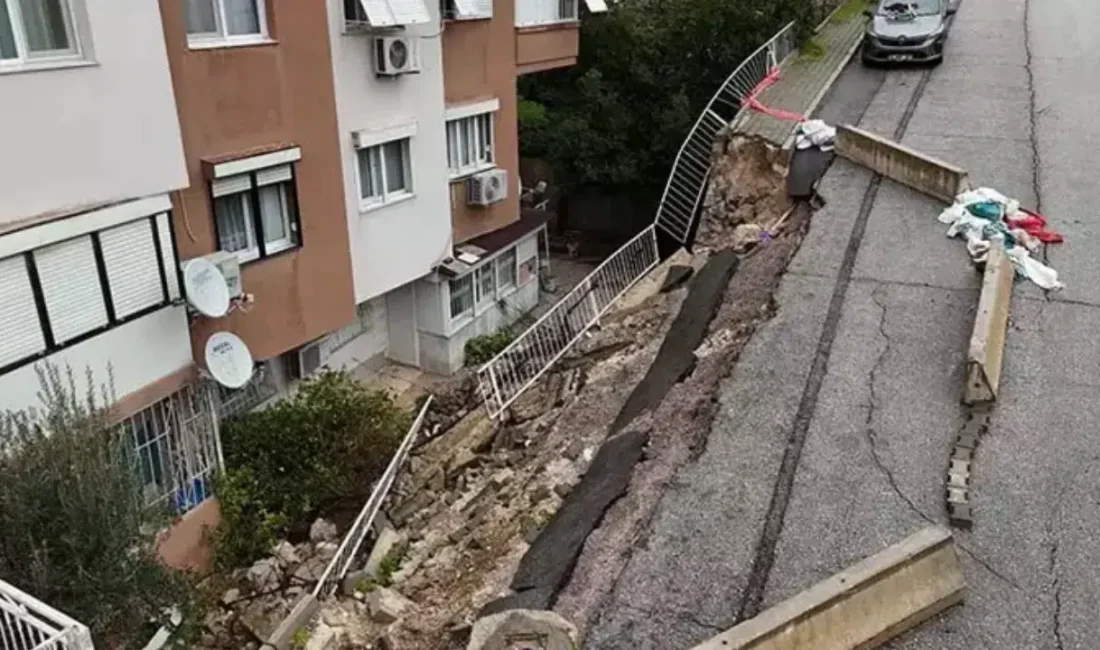 İzmir’in Buca ilçesinde yaklaşık üç hafta önce büyük bir gürültüyle