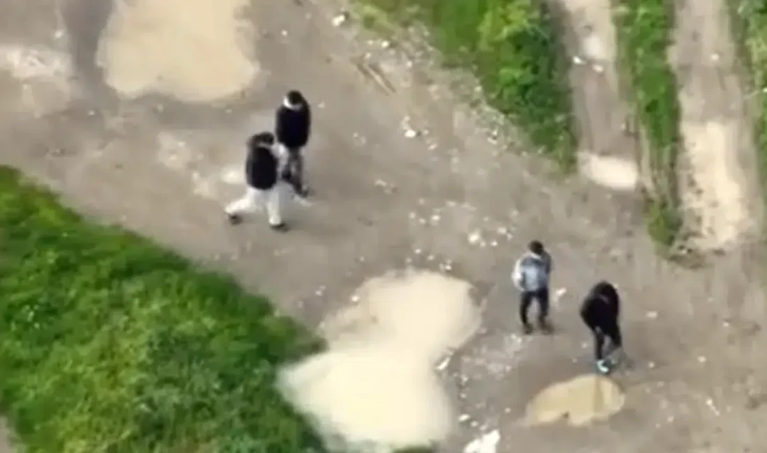 İstanbul Tuzla’da narkotik ekiplerinin dron desteğiyle gerçekleştirdiği nefes kesen operasyonda,