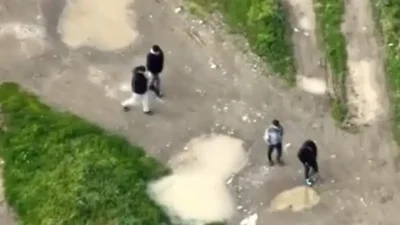 İstanbul Tuzla’da narkotik ekiplerinin dron desteğiyle gerçekleştirdiği nefes kesen operasyonda,