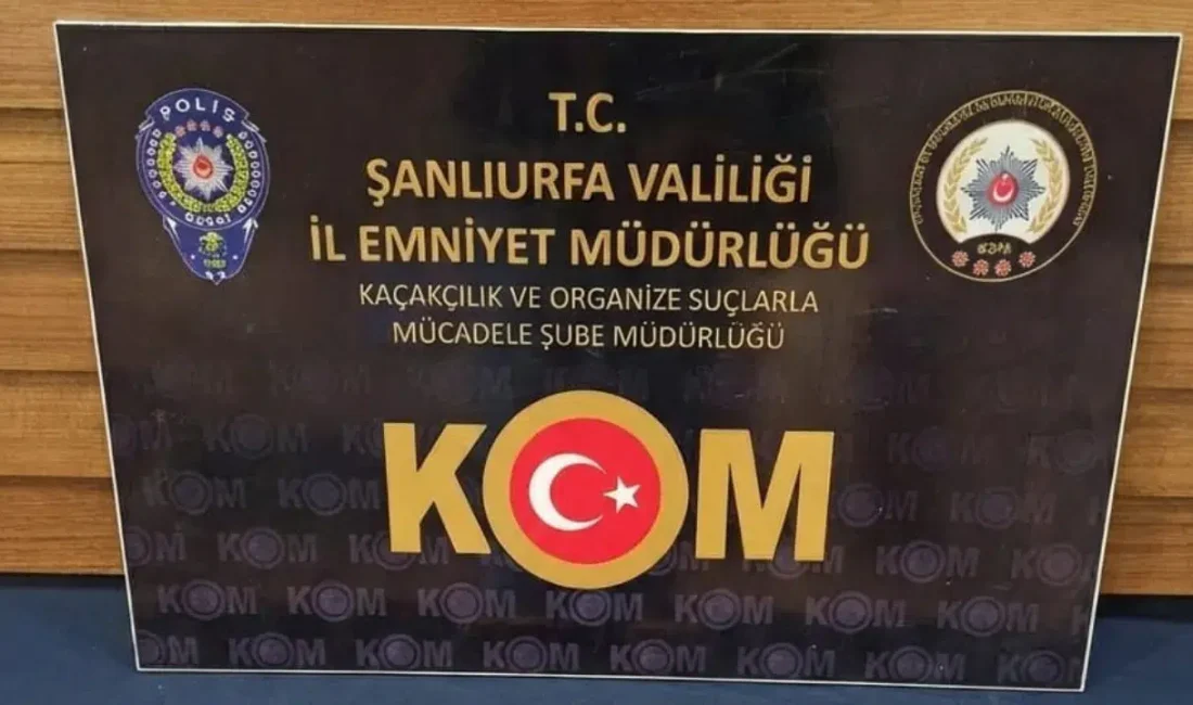 Şanlıurfa İl Emniyet Müdürlüğü ekiplerinin düzenlediği başarılı operasyonda, bir otomobilin