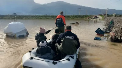Manisa genelinde etkili olan şiddetli sağanak yağışın ardından pek çok