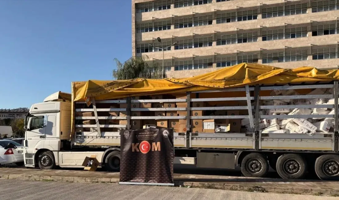 Antalya’nın Kepez ilçesinde gerçekleştirilen dev operasyonun detayları herkesi şaşırttı. Polis