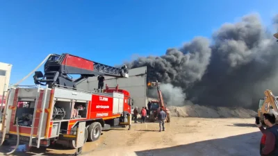Aydın’ın Didim ilçesinde Küçük Sanayi Sitesi’nde faaliyet gösteren bir hırdavat