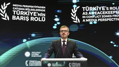 Cumhurbaşkanlığı İletişim Başkanı Burhanettin Duran, katıldığı panelde Türkiye’nin küresel çatışmalardaki