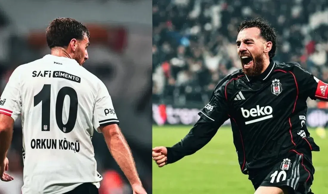 Beşiktaş’ın 10 numaralı formasını terleten ve takımın liderliğini üstlenen Orkun