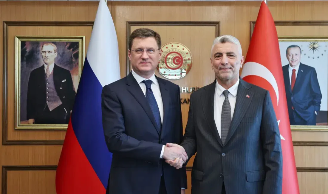 Ticaret Bakanı Ömer Bolat ile Rusya Başbakan Yardımcısı Aleksandr Novak