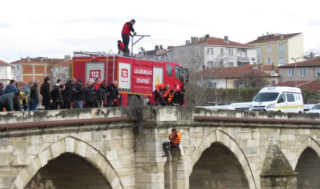 Kırklareli’nin Lüleburgaz ilçesinde dere yatağında hareketsiz yatan bir kişinin bulunması