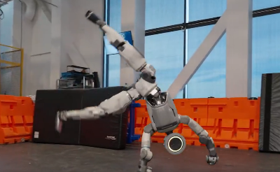 Hyundai Motor’un geliştirdiği insansı robot Atlas, yayınlanan son videosunda sergilediği