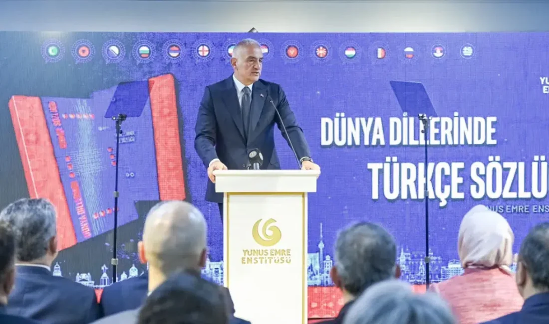 Kültür ve Turizm Bakanı Mehmet Nuri Ersoy, Türkçenin küresel ölçekteki