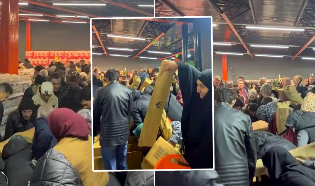 Bursa’nın İnegöl ilçesinde yeni açılan bir mağazanın düzenlediği “Her şey