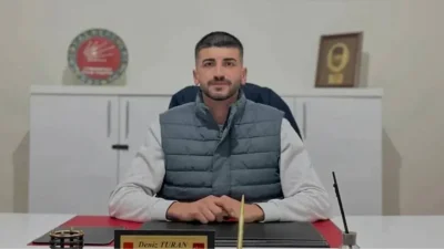 Cumhuriyet Halk Partisi (CHP) Erzincan Gençlik Kolları Başkanı Deniz Turan,