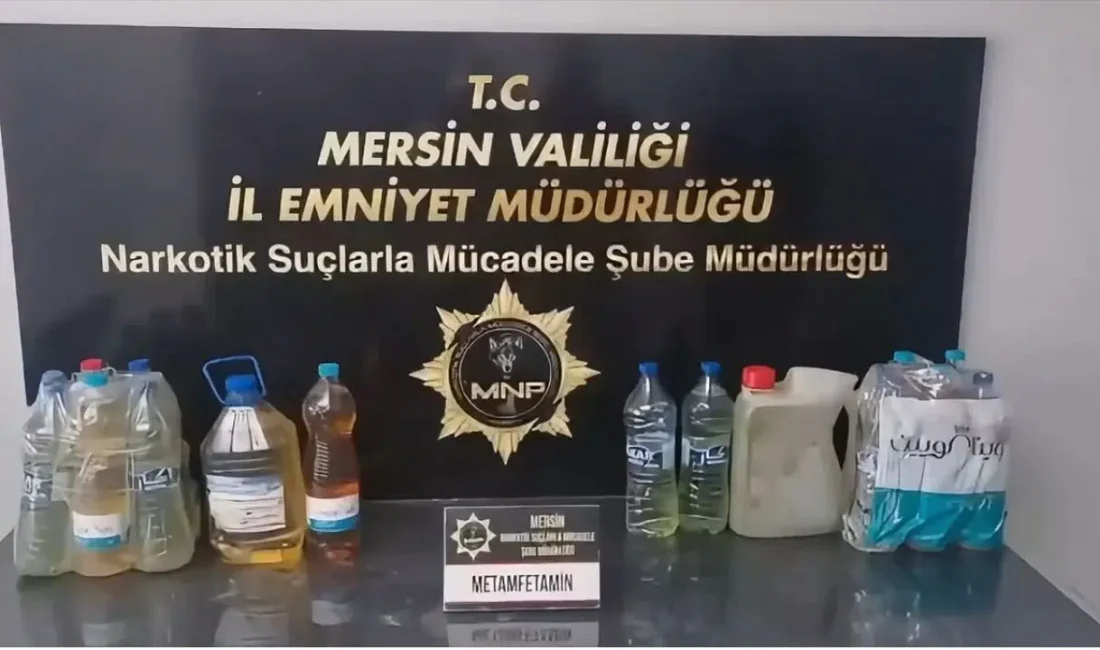 Mersin’de zehir tacirlerine yönelik düzenlenen nefes kesen operasyonda, bir araç