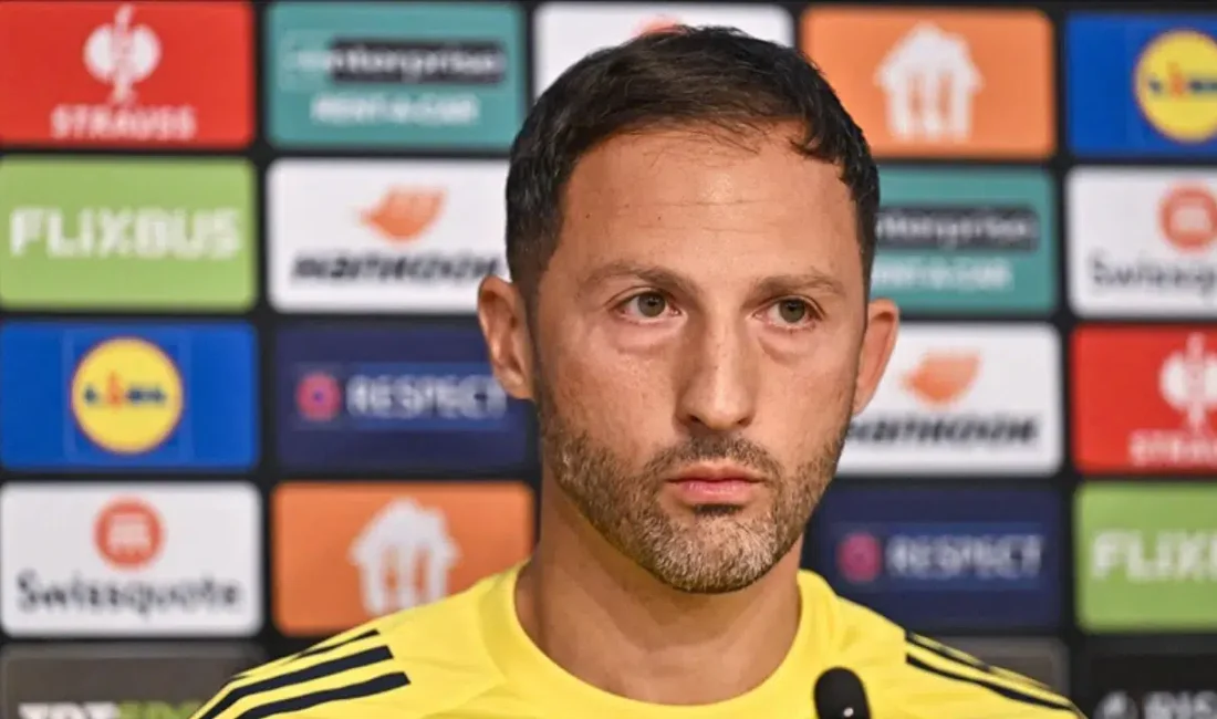 Fenerbahçe’de Nottingham Forest mücadelesi öncesinde teknik direktör Domenico Tedesco ve