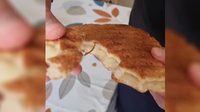 Bursa’nın Nilüfer ilçesinde fırından aldığı ekmekle sahur hazırlığı yapmak isteyen