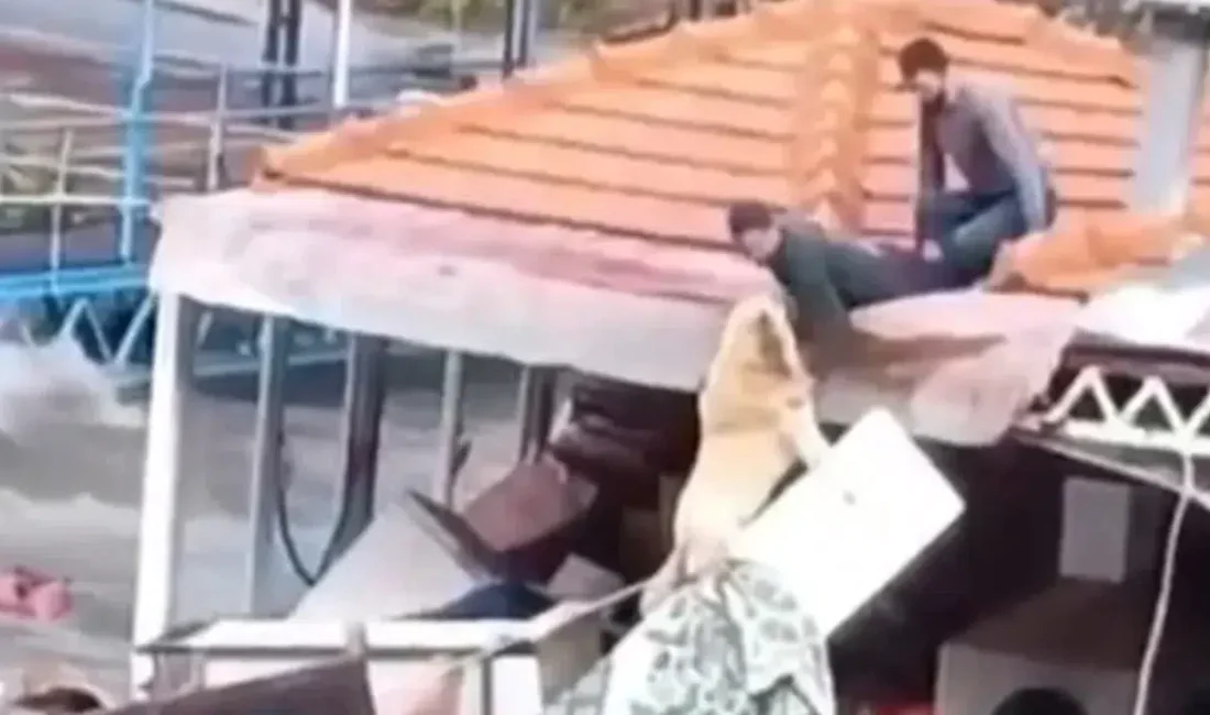 Antalya’nın Alanya ilçesinde üç gündür durmaksızın devam eden şiddetli sağanak