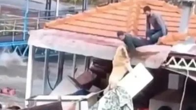 Antalya’nın Alanya ilçesinde üç gündür durmaksızın devam eden şiddetli sağanak