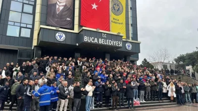 Buca Belediyesi bünyesinde görev yapan yaklaşık 1800 işçinin Ocak ayı